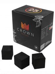 Уголь кокосовый Crown (18шт)